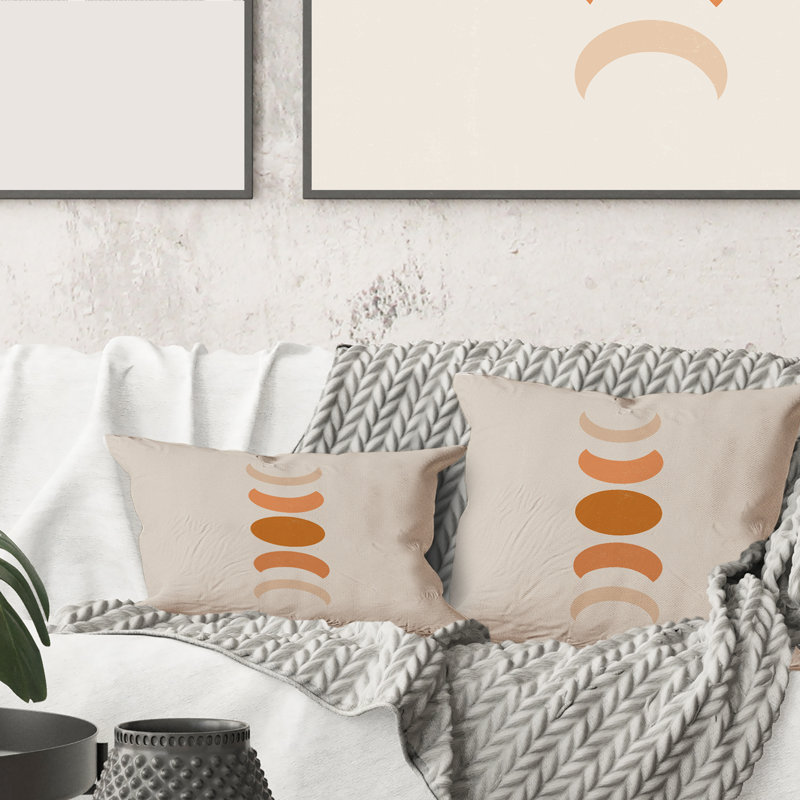 Abstract Throw Pillow