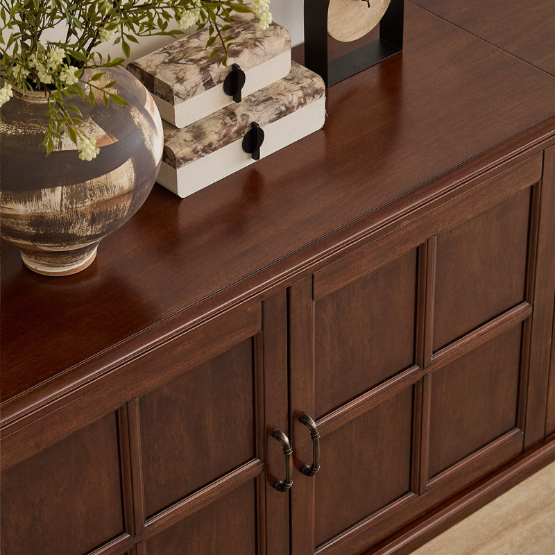Creative Solid Wood TV Stand