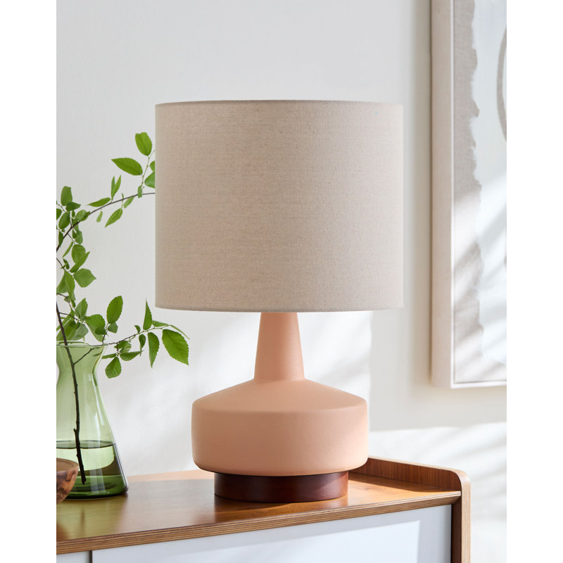 Nerra Table Lamp, White, Yellow