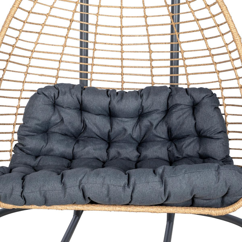 Pearl Double Swing Chair with Stand