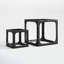 Latte Set of 2 Cubist Sculptures-72564132