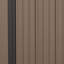Bouzoun 5 ft. W x 3 ft. D Galvanised Steel Pent Tool Shed-806941911