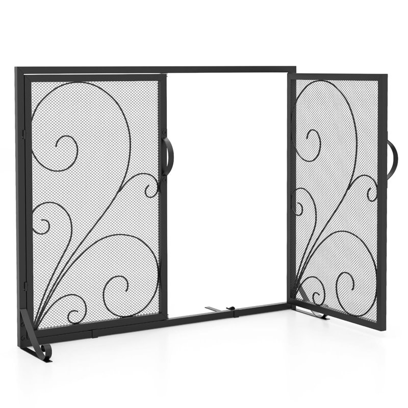 Krebs Metal Fireplace Screen