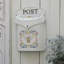 Boîte aux lettres murale - Boîte aux lettres rétro pour l'extérieur, porte d'entrée, porche, jardin-574216165-574216160