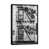 Black Floater Framed