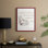 Skate Lessons Framed Print - Solid Wood