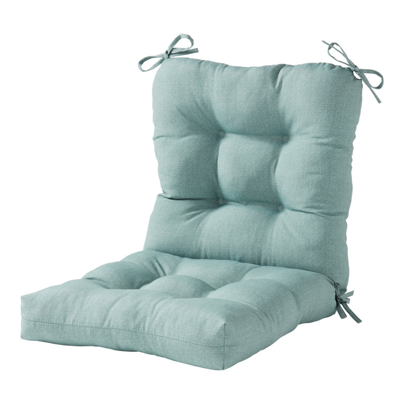 Coussin de chaise d'extérieur Lester, 1, H 21 po x l 21 po x P 21 po, Verre de mer