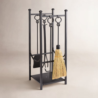 Bethune 12.5'' W Metal Log Rack