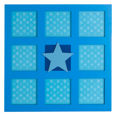 Austyn Blue Glass Collage Picture Frame