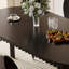 Ensemble de table de salle à manger en bois d'hévéa noir-106221671