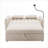 Sofas Couches 55.9" Modern Convertible Loveseat Sofa Bed for Small Apartments Living Room | Beige | Polyester-124630627