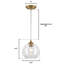 Luminaire suspendu sphère 1 lumière-299872215