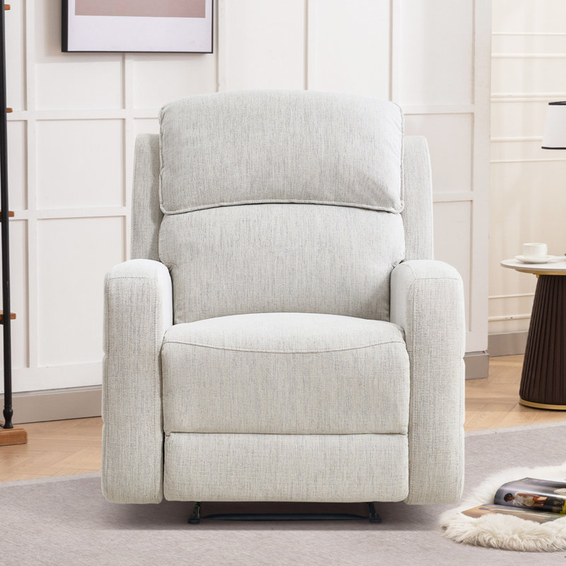 Fauteuil inclinable manuel l 34,3 po Layelle, Beige