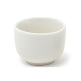 Catalyst® Ceramic Round Front Of The House Eurowhite Mini Cup/Ramekin