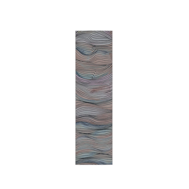 Tapis de couloir Amias, Tapis de couloir 2 pi 9 po x 10 pi