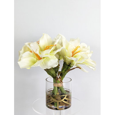 Amaryllis Arrangement in Vase