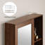 Chester Wall Mounted Bathroom Mirror Cabinet-134512738