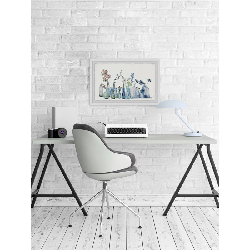A Bottle Garden 1 Piece Single Picture Frame Painting, 20 cm H x 30 cm W
