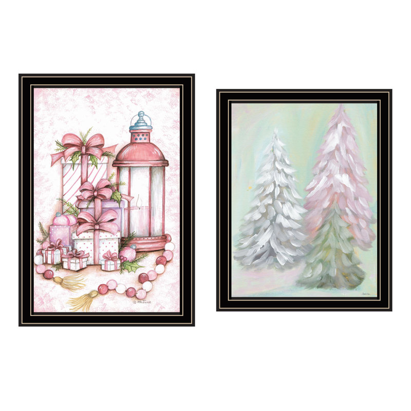 Framed Wall Art Print for Home Decor, Black