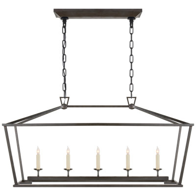 Chapman & Myers Darlana Medium Linear Lantern