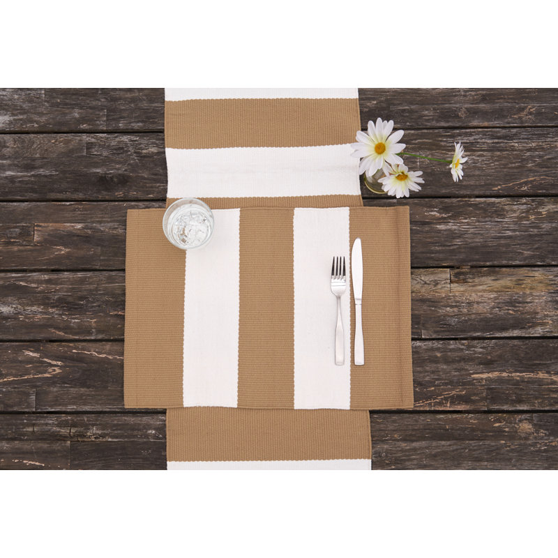 Melbeta Stripes Runner, Beige