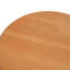 Table de bout géométrique en pin naturel pour salon et entrée