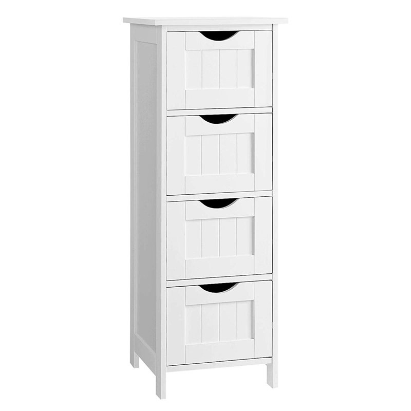 Kayleeh Bathroom Storage Cabinet, Freestanding Cabinet with Drawers