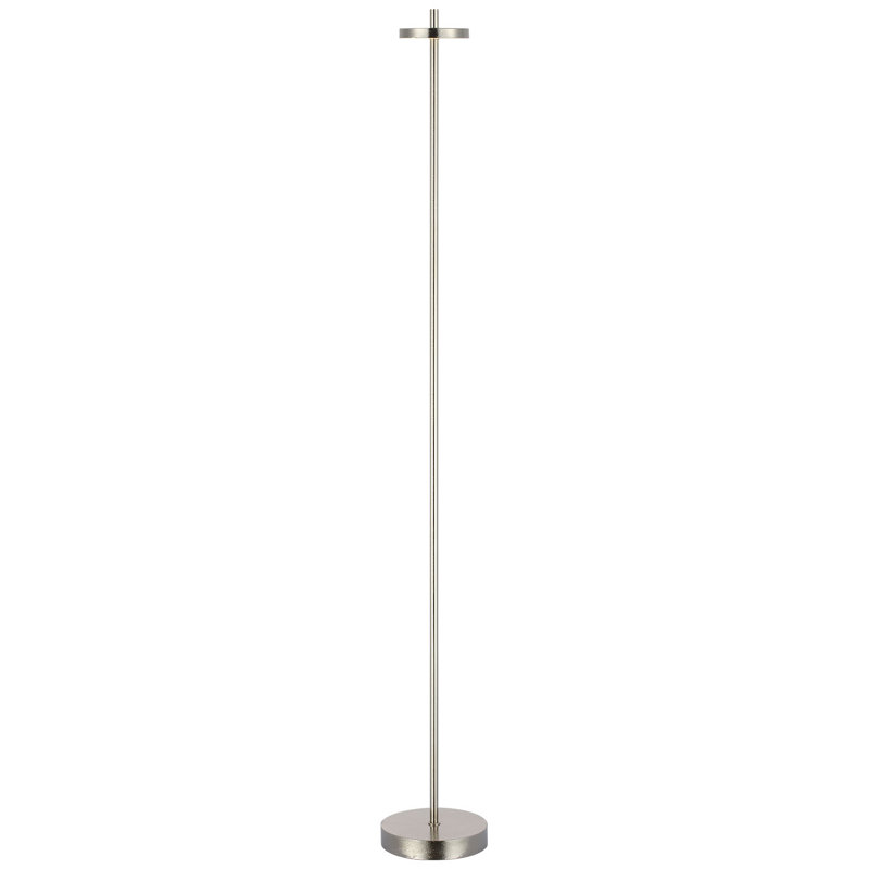 Kelly Wearstler Sene 50" Rechargeable Floor Lamp, Museum Nickel