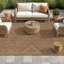 Tapis tissé plat intérieur / extérieur en jute à motif géométrique Easy-Care-506550859-517304768