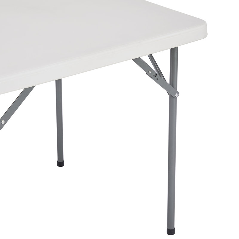 Tables pliantes en résine Mirrum, Blanc