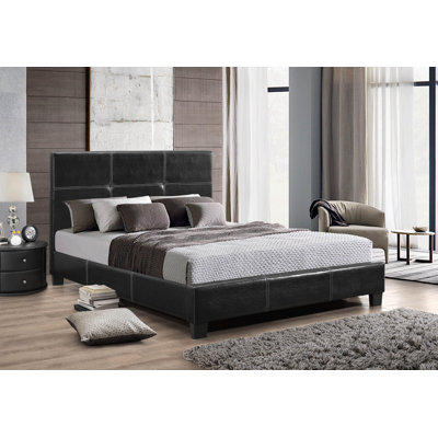 Lit plateforme tapissier Antonyo
