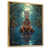 Gold Floater Framed
