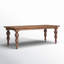 Campbell Rectangular Reclaimed Mindi Wood Carved 4-Leg Dining Table-89063000