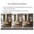 Rectangular supercrystalline stone coffee table-109661031-109661032