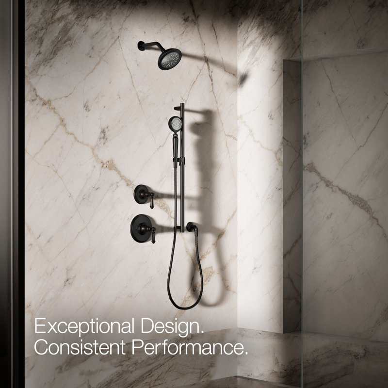 Artifacts Full/Standard Handheld Shower Head with Katalyst Air Induction Spray, Matte Black
