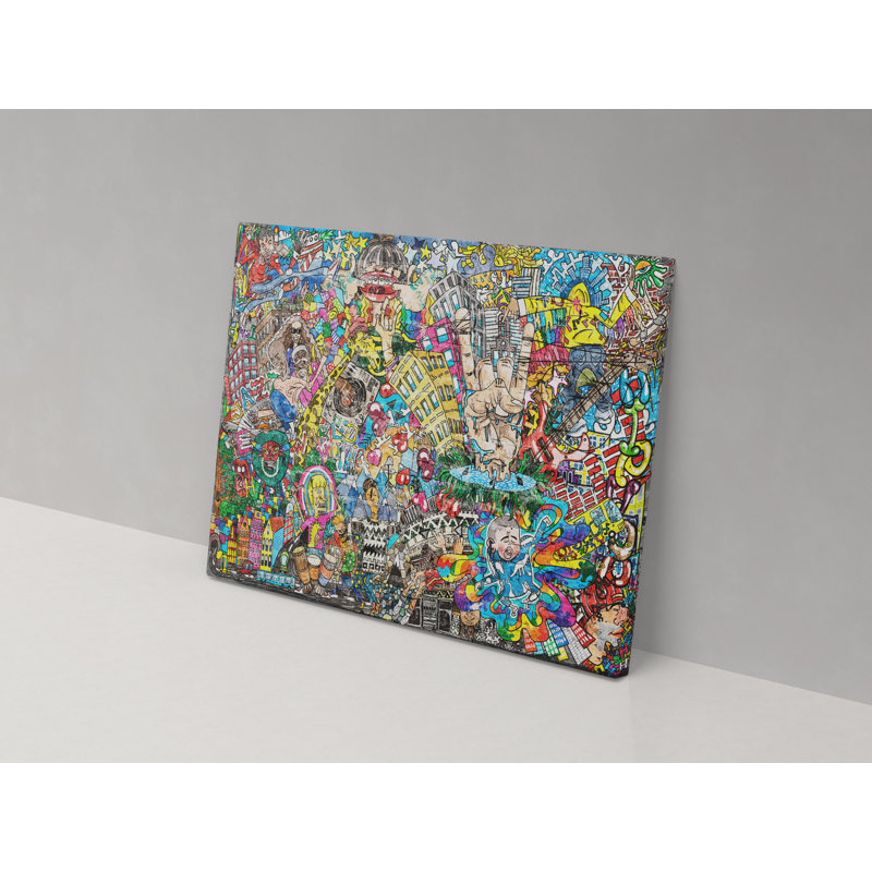 Canvas Collection Around The World - Wrapped Canvas Print, 82cm H x 123cm W x 4cm D