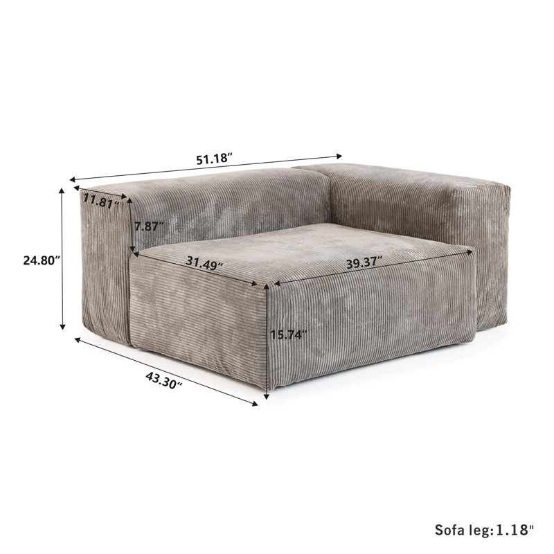 Fauteuil de chambre Nikodemos, Marron clair
