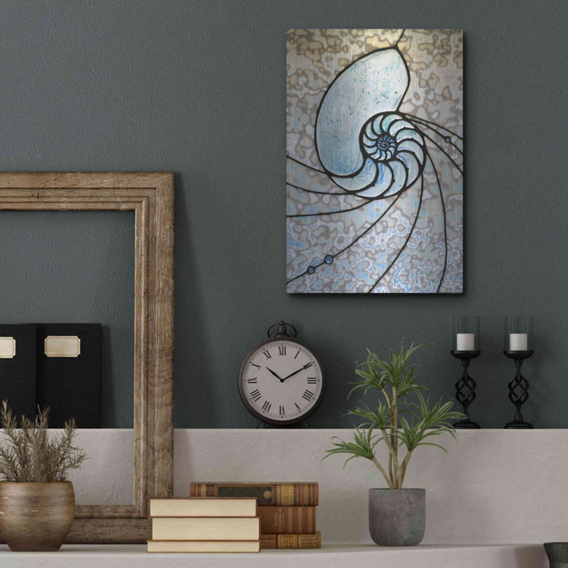 " Shell " by Rita Shimelfarb, 16" H x 12" W