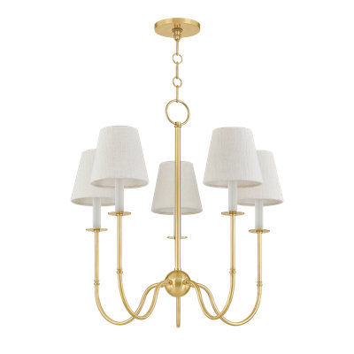 Lustre 5 lumières Amina