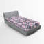 Drap-housse à motif floral Ambesonne-106724831-106725100