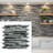 Denver 12" x 12" Natural Stone/Glass Linear Mosaic Wall & Floor Tile-40640759