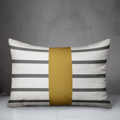 Mirrored Stripes 17 Outdoor Rectangular Pillow Cover & Insert