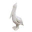 Figurine pélican en résine patinée