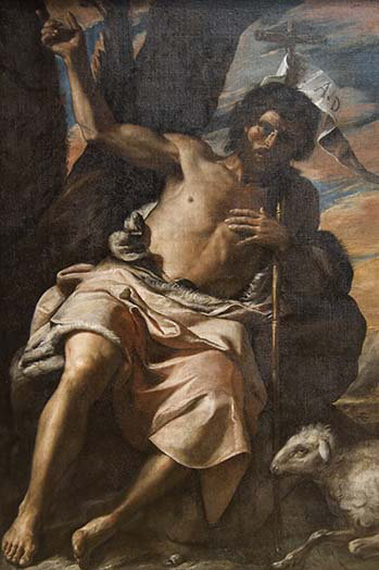 Prêche de l’université saint-jean le baptiste, H 36 po x l 24 po x P 1,5 po