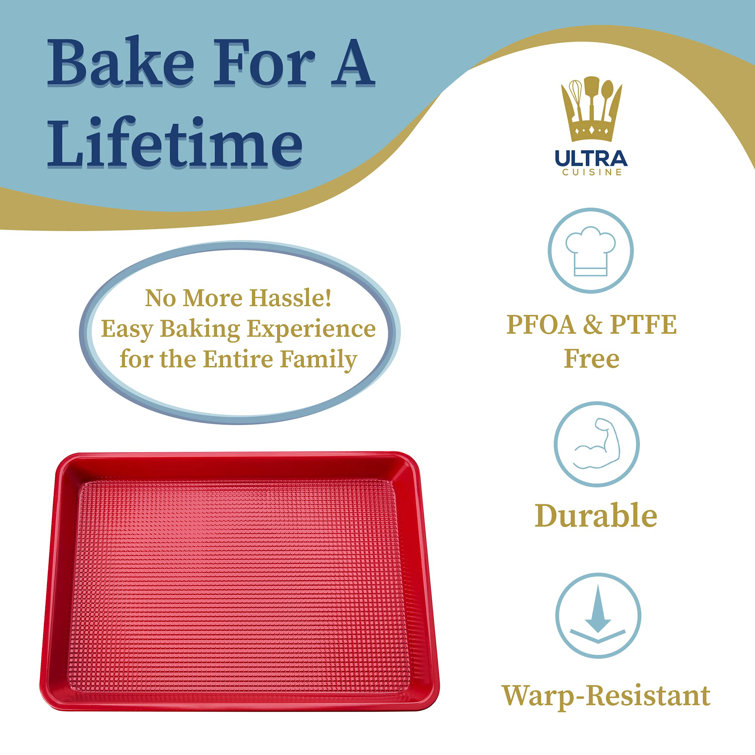 Ultra Cuisine Non-Stick Carbon Steel Baking Sheet