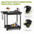 Kadriana Metal Kitchen Island