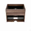 Meuble-lavabo mural 24 po avec double tiroir souple, meuble-lavabo mural flottant pour salle de bain moderne, KD-126271585-126271584