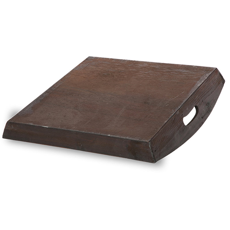 Panier en bois massif, Brun