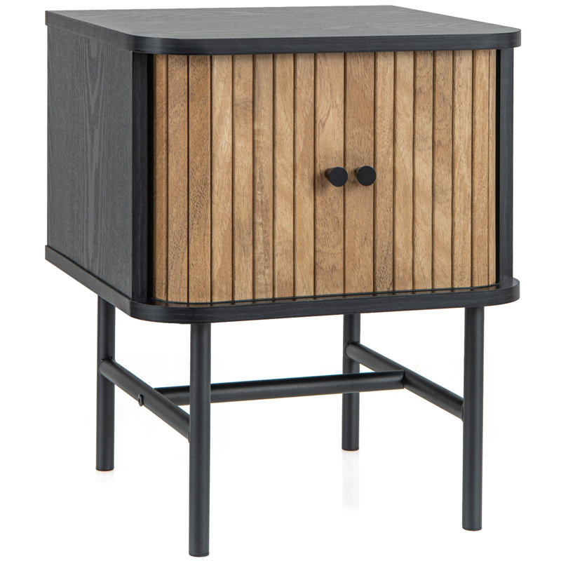Alexis-Marie 16'' W Nightstand, Black