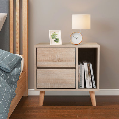Caelo 45cm W Bedside Table